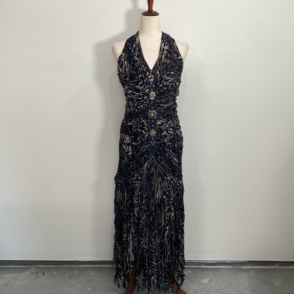 Interlude USA Silk Dress XXL Animal Print - Picture 1 of 11